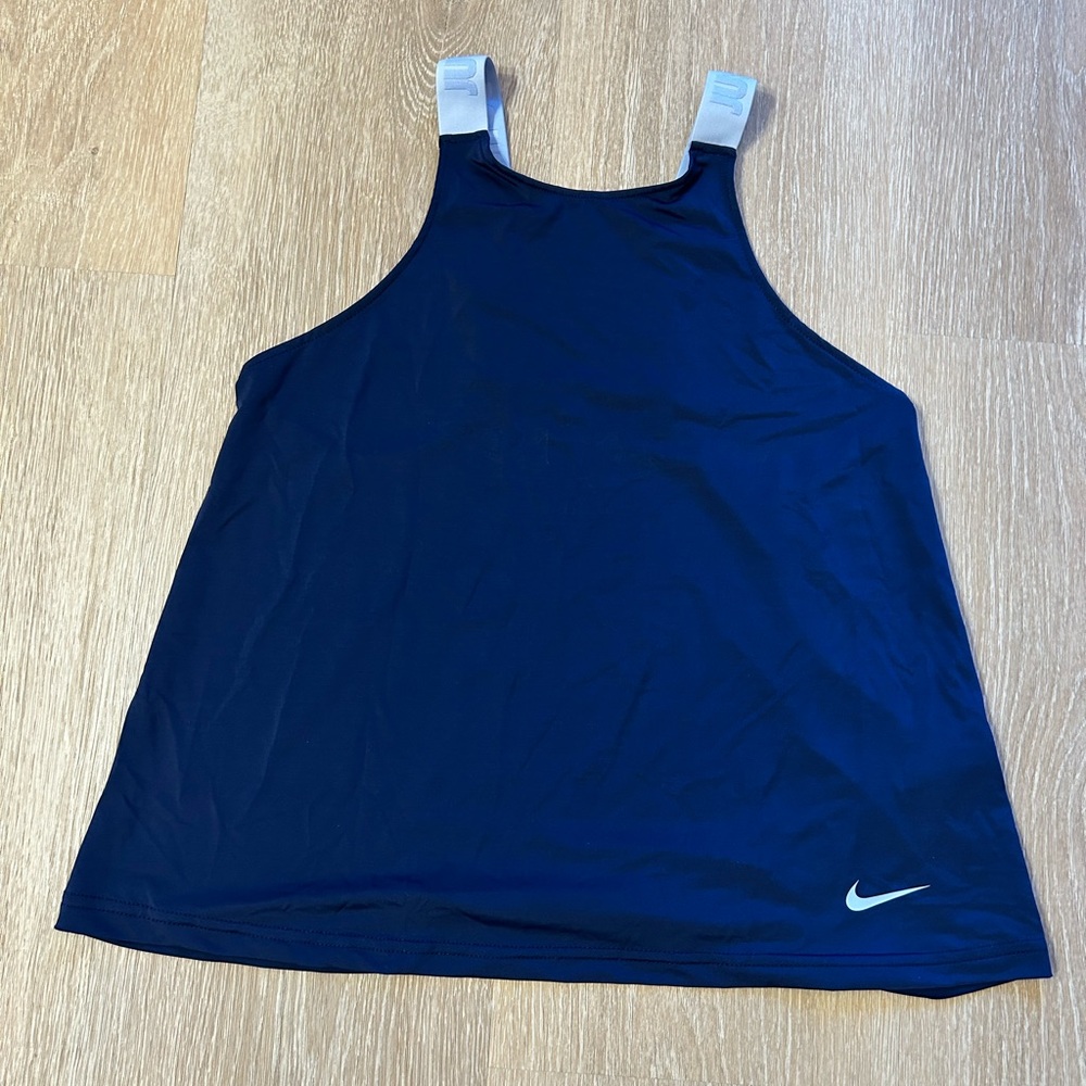 Nike Women's Dark Blue Tank Top